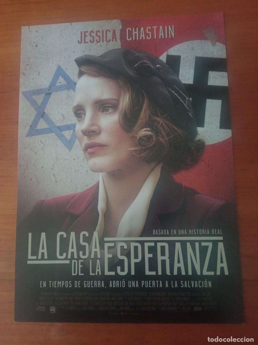 Cinema: LA CASA DE LA ESPERANZA (GUIA SIMPLE ORIGINAL DE CINE) JESSICA CHASTAIN (PEDIDO MINIMO 5 EUROS)