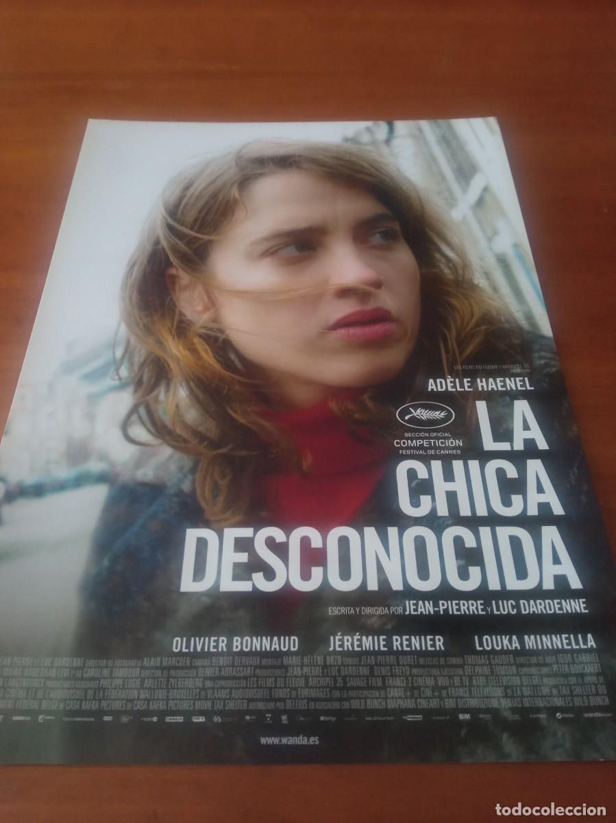 Cinema: LA CHICA DESCONOCIDA (GUIA SIMPLE ORIGINAL DE CINE) ADELE HAENEL (PEDIDO MINIMO 5 EUROS)