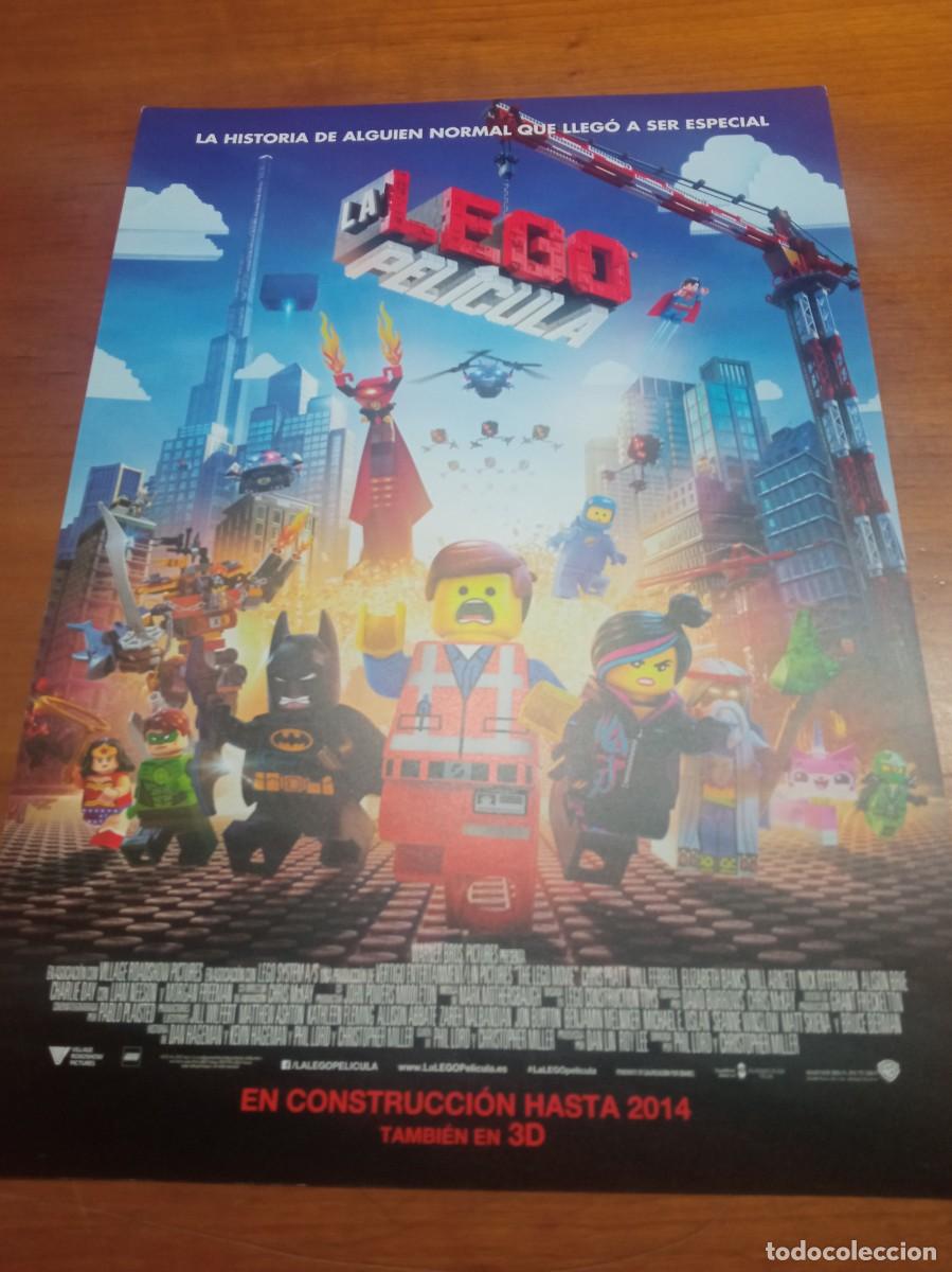 Cinema: LA LEGO PELICULA (GUIA SIMPLE ORIGINAL CINE ) ANIMACION (PEDIDO MINIMO 5 EUROS)