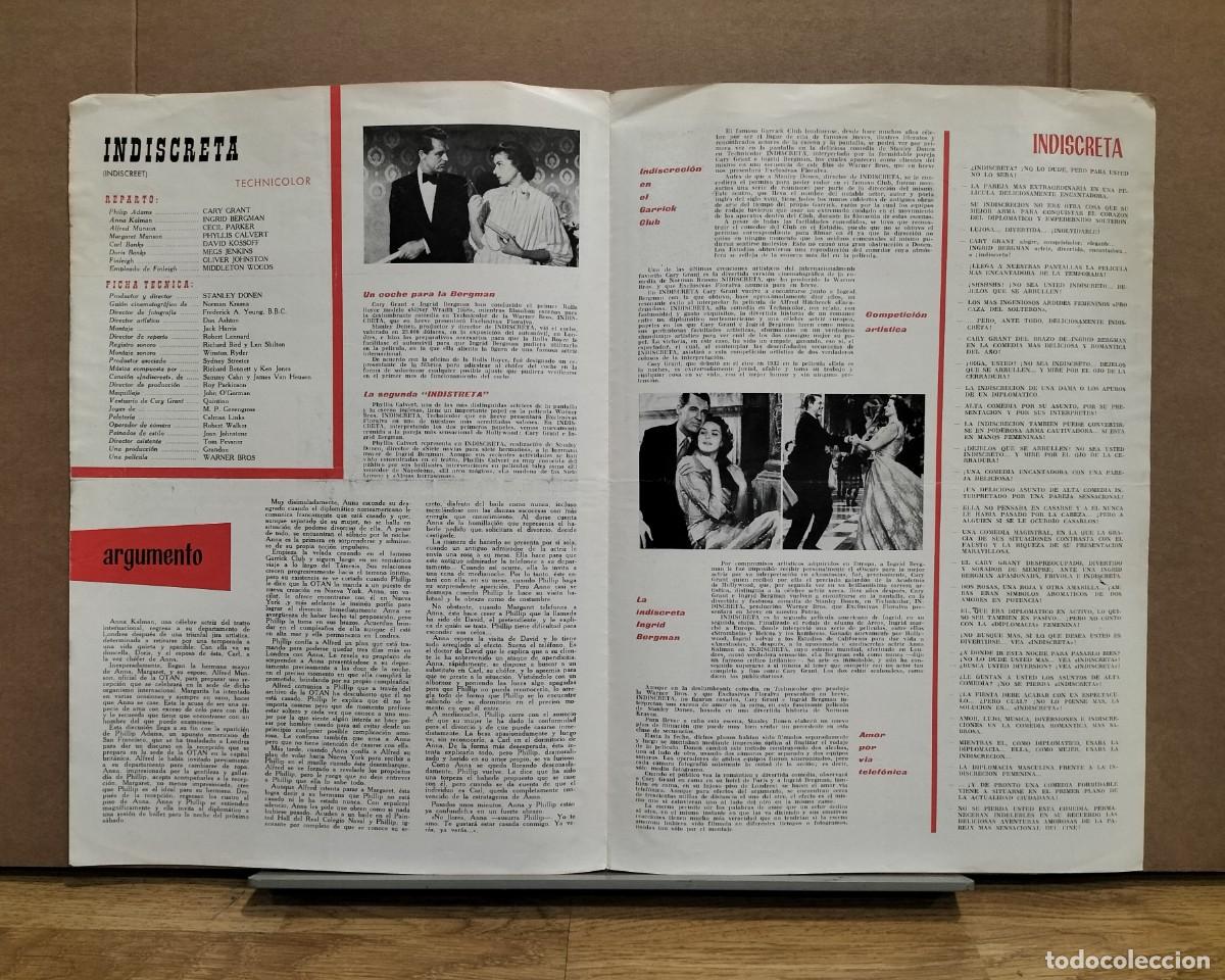 Cine: GU&Iacute;A / PROGRAMA DE INDISCRETA - Foto 2