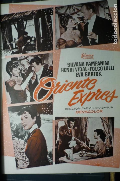 Cine: guia oriente expressa-silvana pampanini 12 pag.