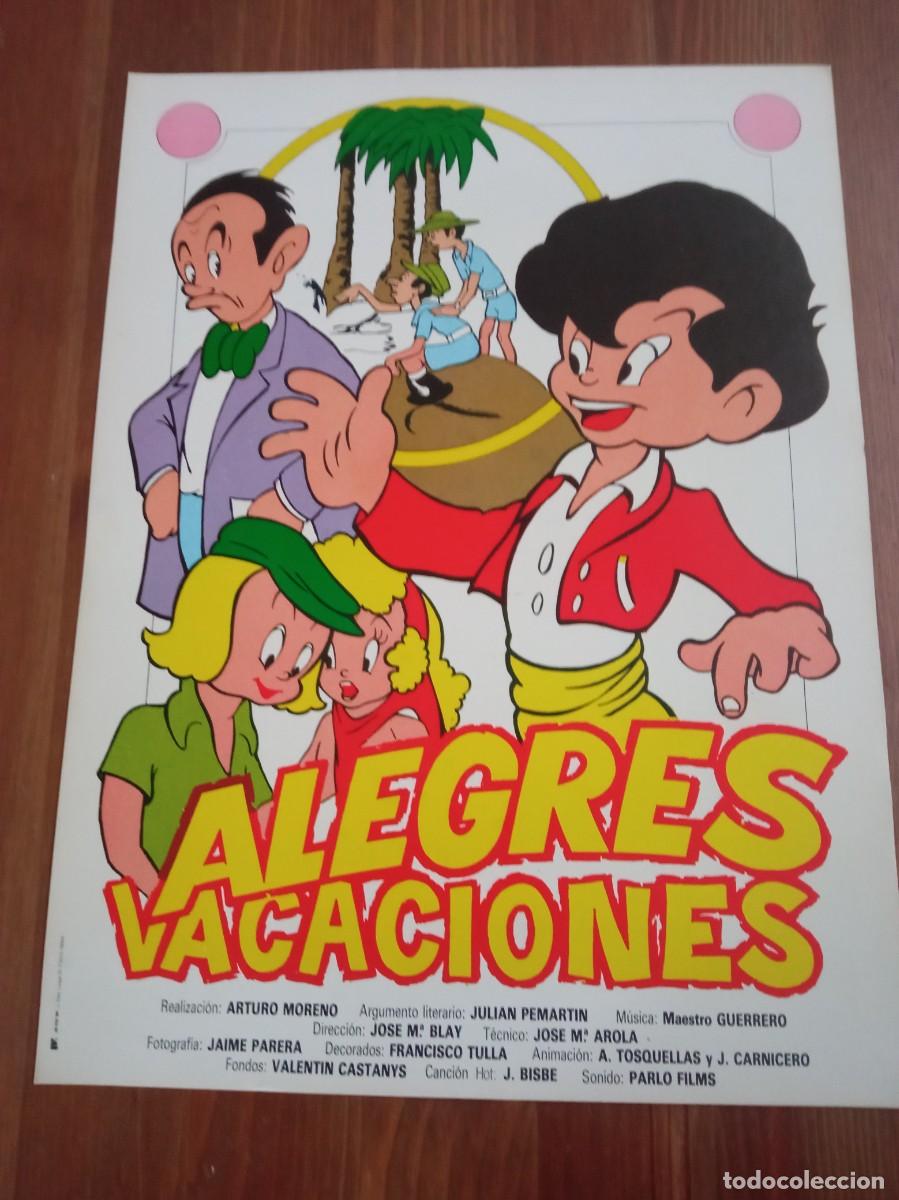 Cinema: ALEGRES VACACIONES (GUIA SIMPLE) VER FOTOS (PEDIDO MINIMO 5 EUROS) DIBUJOS ANIMADOS