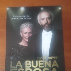 Cine: LA BUENA ESPOSA (GUIA SIMPLE ORIGINAL DE CINE) GLEEN CLOSE (PEDIDO MINIMO 5 EUROS). Lote 403442354