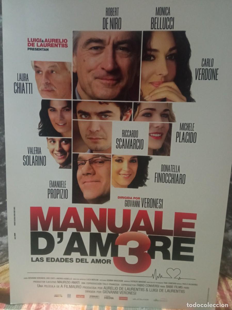 Cine: MANUALE D'AMORE 3 (GUIA SIMPLE ORIGINAL CINE) MONICA BELLUCI, ROBERT DE NIRO (PEDIDO MINIMO 5 EUROS)