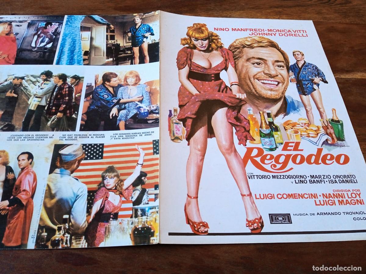 Cine: El Regodeo - Nino Manfredi, Monica Vitti, Lino Banfi, Luigi Comencini - Gu&iacute;a original Mundial 1978