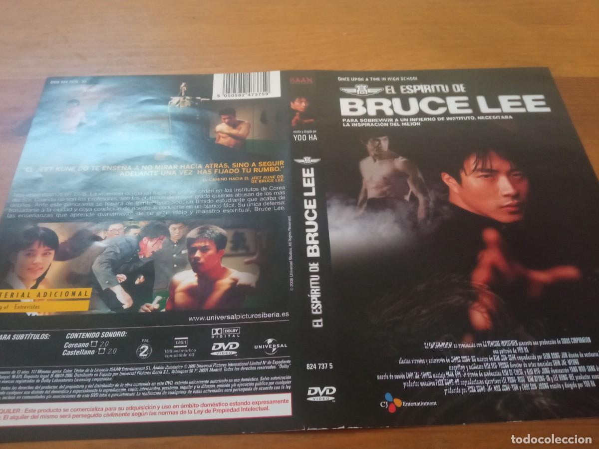 el espiritu de bruce lee (caratula dvd original - Compra venta en  todocoleccion