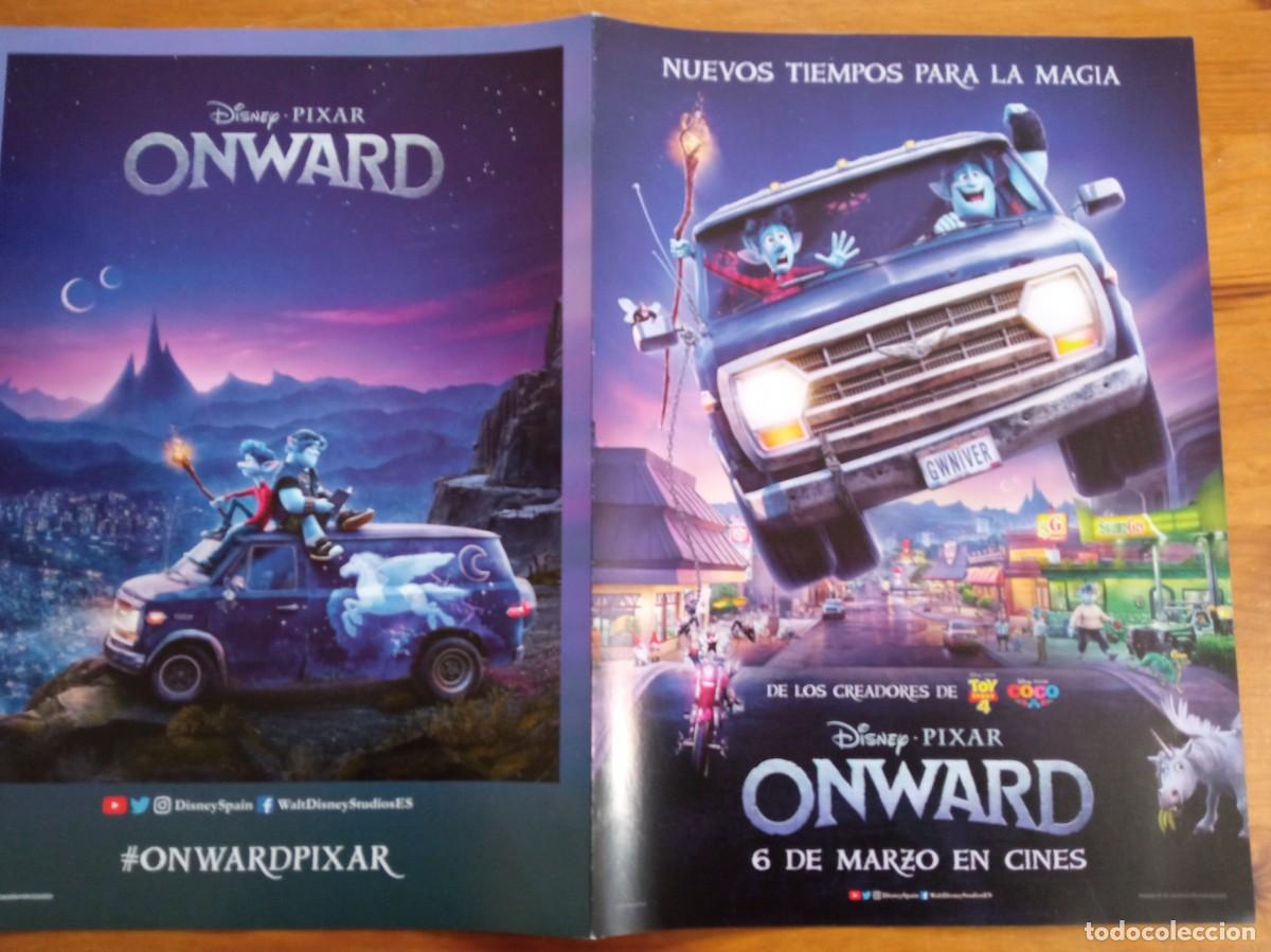 Cine: ONWARD (GUIA ORIGINAL DOBLE DE CINE) WALT DISNEY, PIXAR, ANIMACION (PEDIDO MINIMO 5 EUROS)