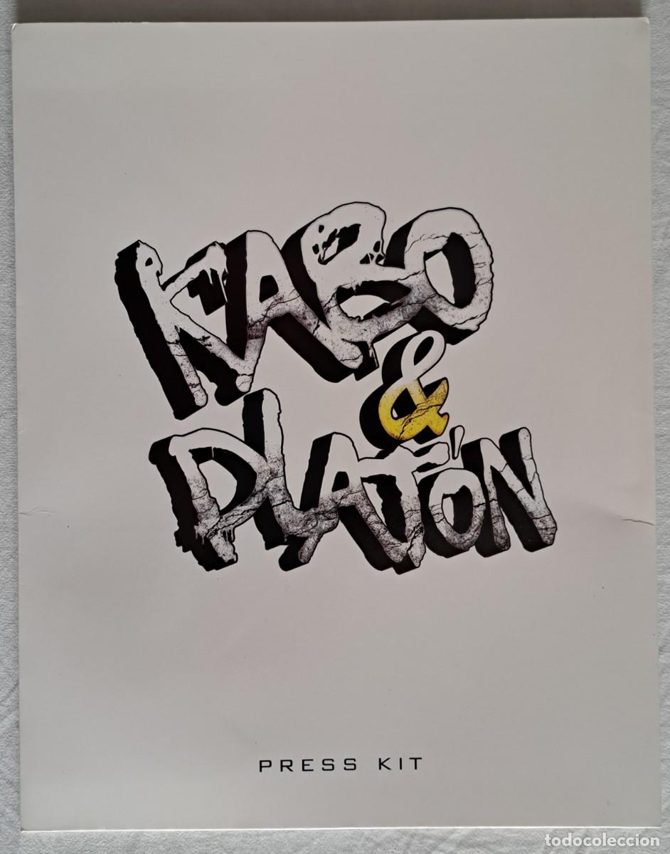 Cine: Kabo & Plat&oacute;n. Edmundo H. Rodr&iacute;guez (dossier de prensa, prensa kit 12 l&aacute;minas + tarjeta) Muy raro