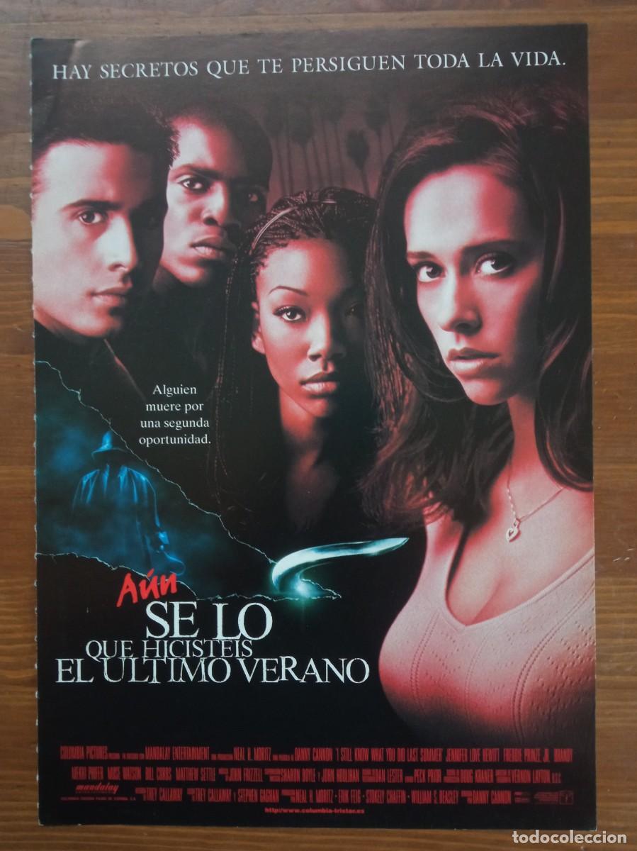 Cinema: AUN SE LO QUE HICISTEIS EL ULTIMO VERANO (GUIA ORIGINAL SIMPLE DE CINE) (PEDIDO MINIMO 5 EUROS)