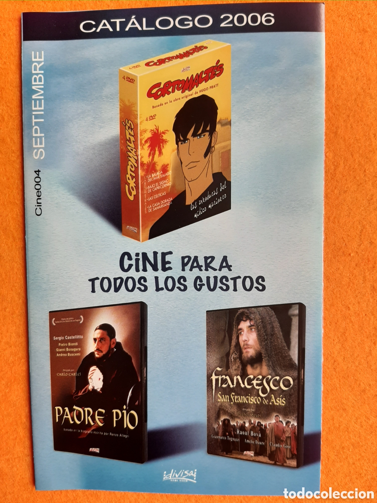 Cinema: CINE004 - CATALOGO 2006 - SEPTIEMBRE - EDIVISA VIDEO DVD - CINE PARA TODOS LOS GUSTOS