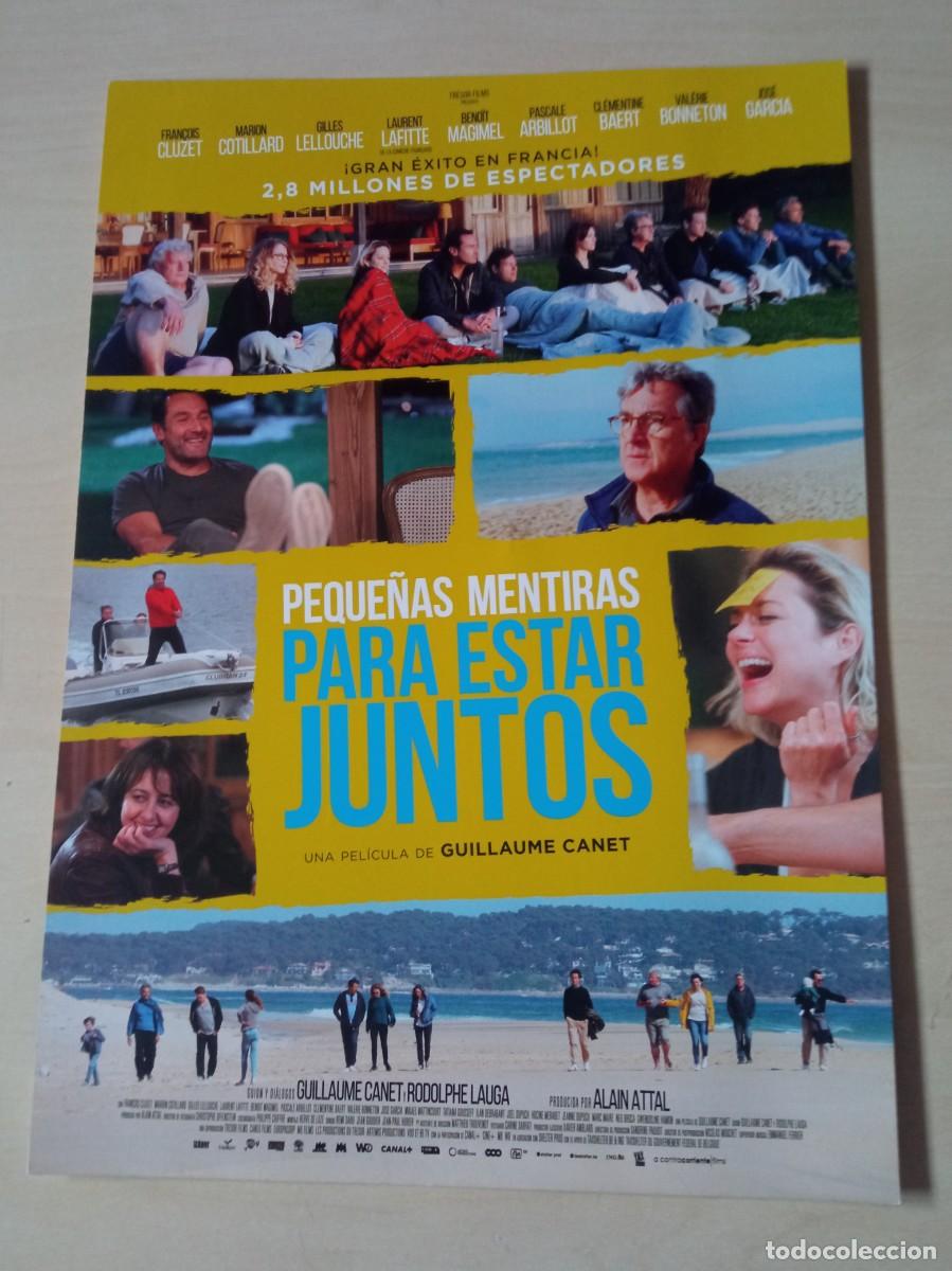 Cinema: PEQUE&Ntilde;AS MENTIRAS PARA ESTAR JUNTOS (GUIA ORIGINAL SIMPLE DE CINE)(PEDIDO MINIMO 5 EUROS)