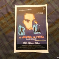 Cine: GUIAS DE CINE ORIGINALES - LA JAURIA DEL VICIO