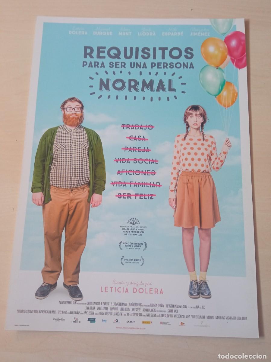 Cinema: REQUISITOS PARA SER UNA PERSONA NORMAL (GUIA ORIGINAL DE CINE SIMPLE) (PEDIDO MINIMO 5 EUROS)