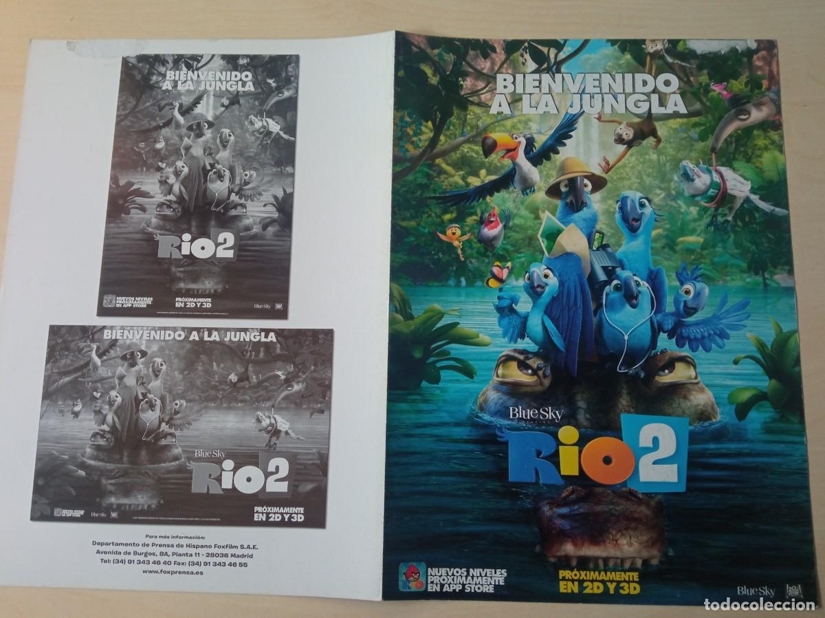Cinema: RIO 2 (GUIA ORIGINAL DE CINE DOBLE) ANIMACION (PEDIDO MINIMO 5 EUROS)