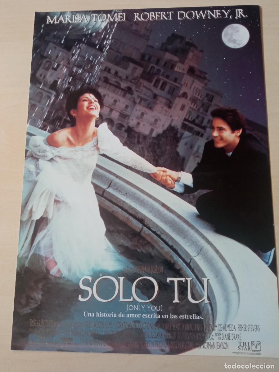 Cinema: SOLO TU (GUIA ORIGINAL DE CINE SIMPLE) MARISA TOMEI, ROBERT DOWNEY JR (PEDIDO MINIMO 5 EUROS)