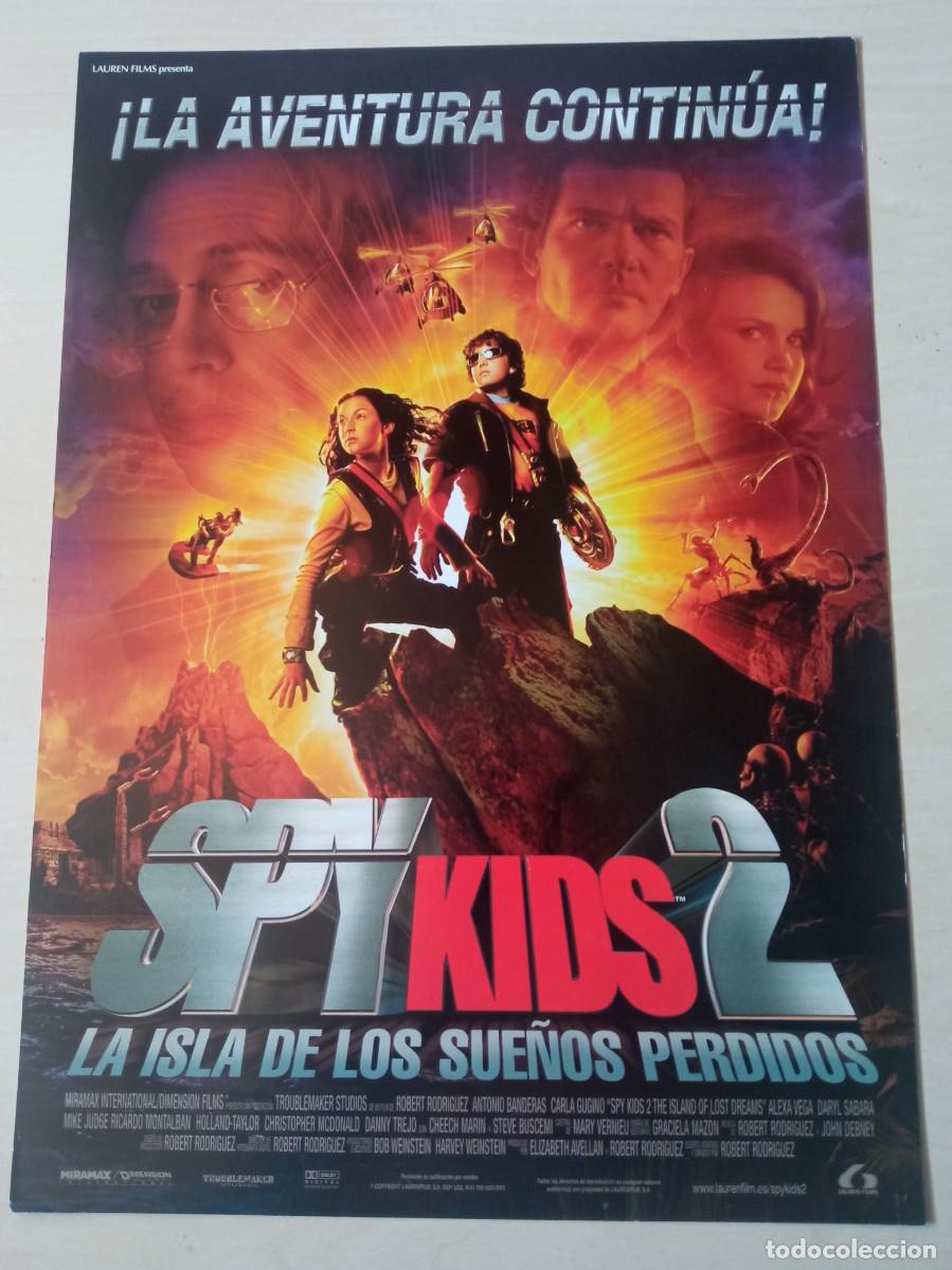 Cinema: SPY KIDS 2 (GUIA ORIGINAL DE CINE SIMPLE) ANTONIO BANDERAS (PEDIDO MINIMO 5 EUROS)