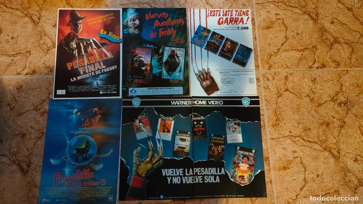 Cinema: RECORTES CINE TERROR EN VIDEO, FREDDY, ELM STREET ESPECIAL..