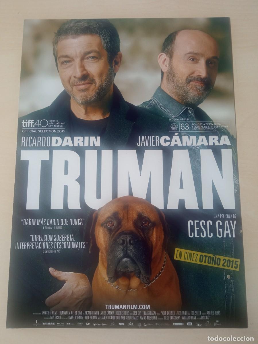 Cinema: TRUMAN(GUIA ORIGINAL DE CINE SIMPLE) RICARDO DARIN, JAVIER CAMARA (PEDIDO MINIMO 5 EUROS)