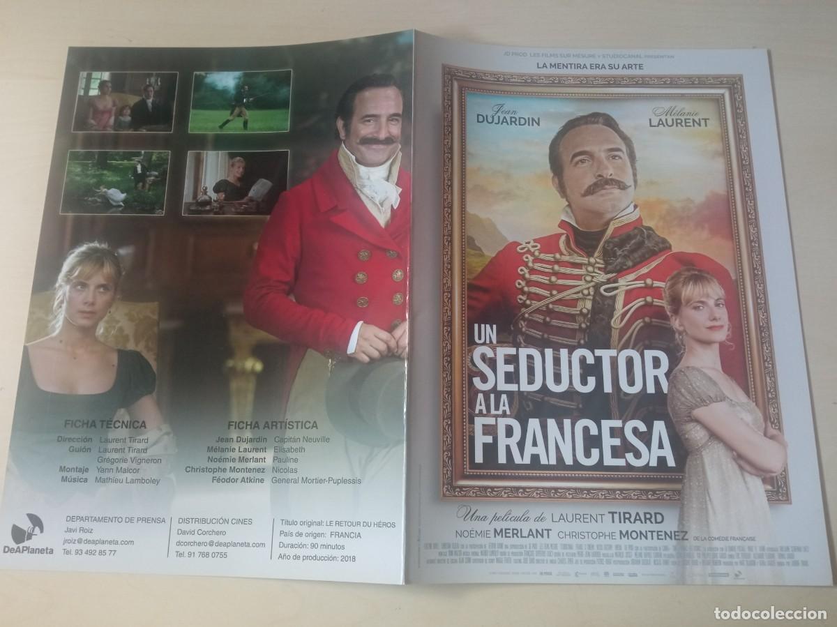 Cinema: UN SEDUCTOR A LA FRANCESA (GUIA ORIGINAL DE CINE DOBLE) (PEDIDO MINIMO 5 EUROS)
