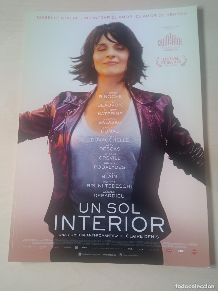 Cine: UN SOL INTERIOR (GUIA ORIGINAL DE CINE SIMPLE) (PEDIDO MINIMO 5 EUROS)