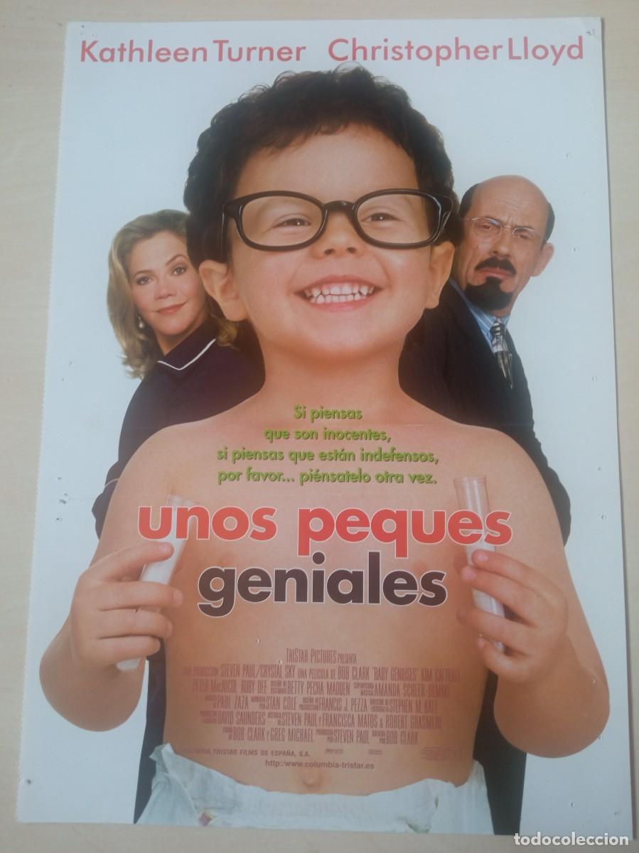Cinema: UNOS PEQUES GENIALES (GUIA ORIGINAL DE CINE SIMPLE) KATHLEEN TURNER (PEDIDO MINIMO 5 EUROS)