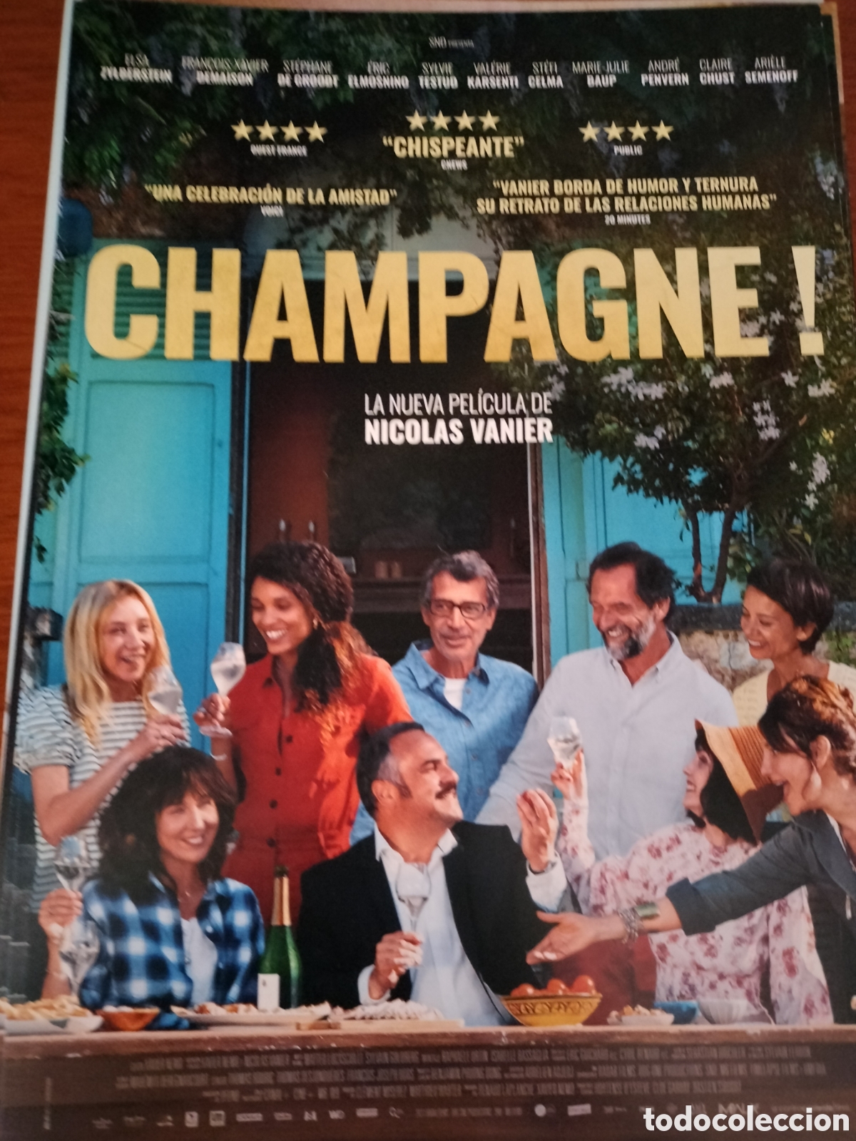 Cinema: Champagne!. Guia publicitaria