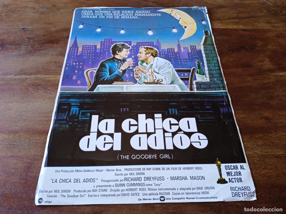 Cine: La chica del adios - Richard Dreyfuss, Marsha Mason, Herbert Ross - Guia original Warner 1978