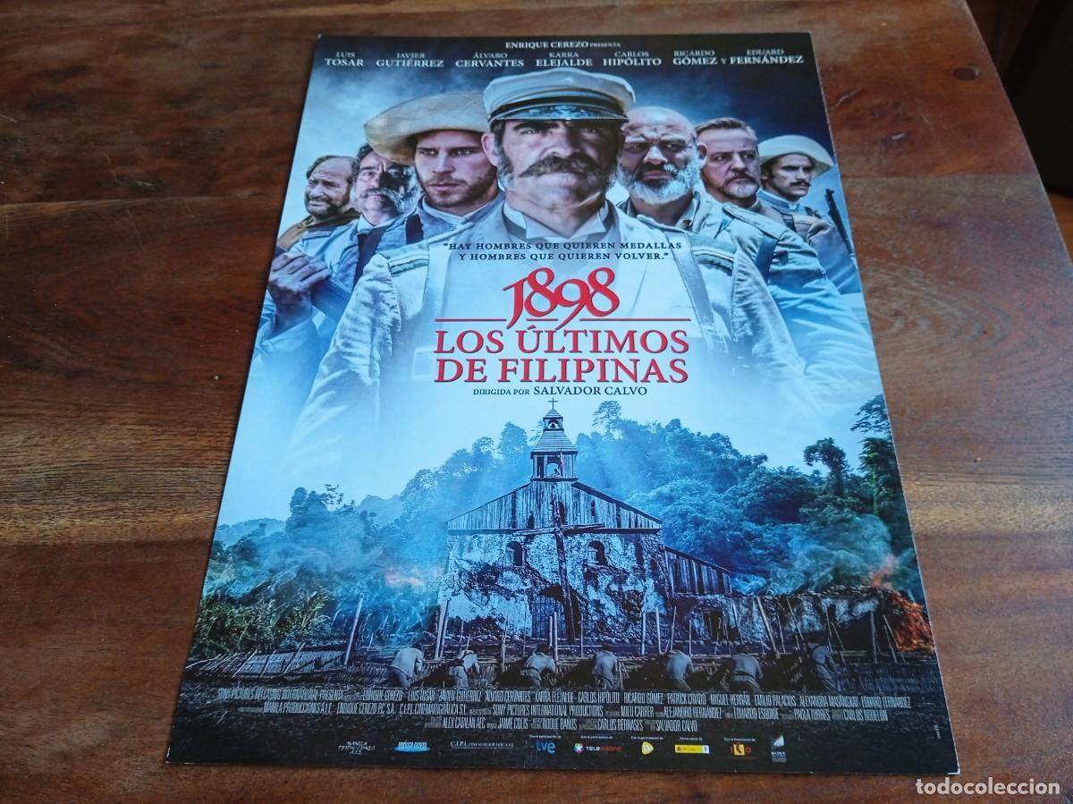 Cine: 1898 Los &uacute;ltimos de Filipinas - Luis Tosar, &Aacute;lvaro Cervantes, J. Gutierrez - Guia original Sony 2016