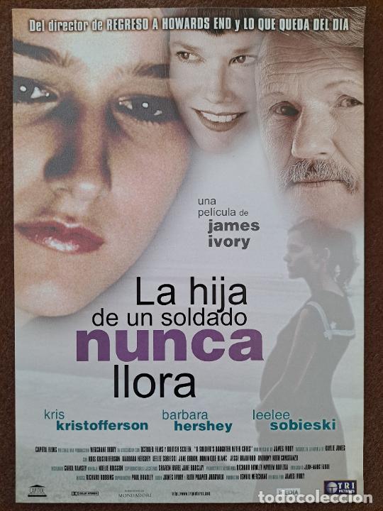 Cin&eacute;ma: LA HIJA DE UN SOLDADO NUNCA LLORA GUIA DE CINE ORIGINAL J3