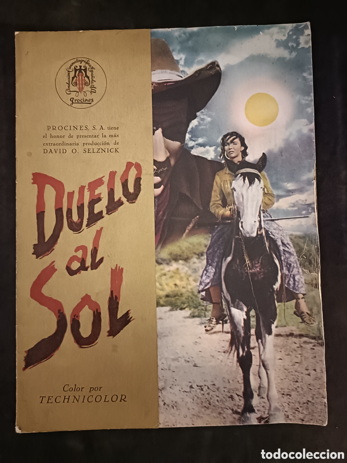 Cinema: DUELO AL SOL GUIA DE CINE ORIGINAL CA39