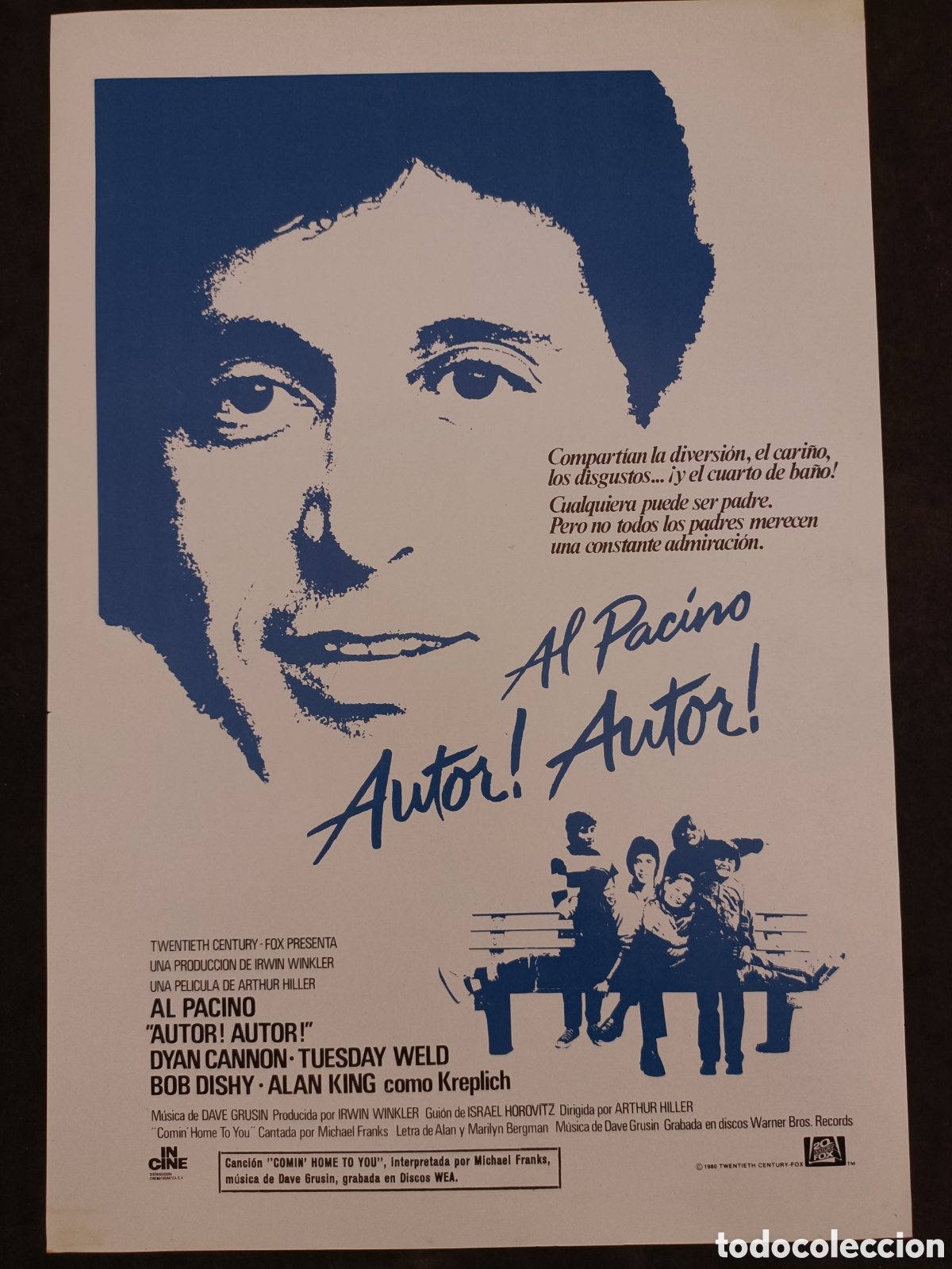 Cinema: AUTOR AUTOR AL PACCINO GUIA DE CINE ORIGINAL CA43