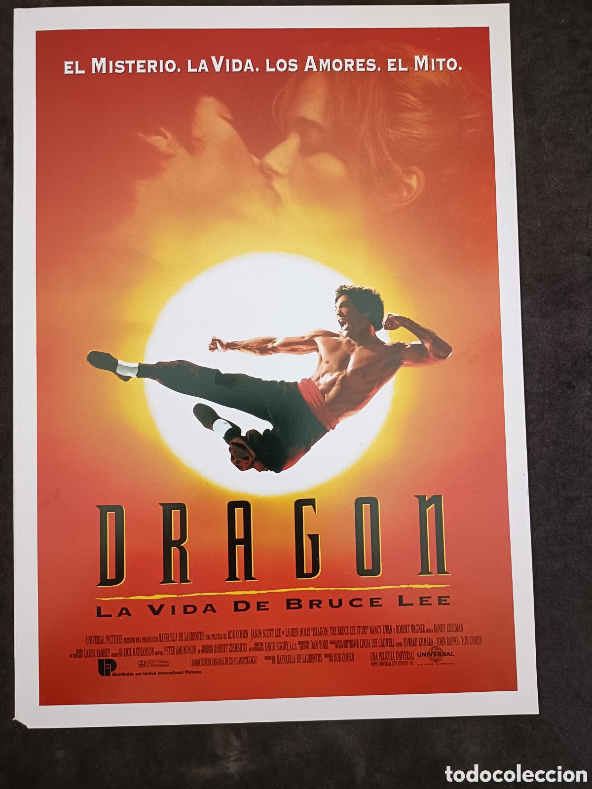 Cine: DRAGON LA VIDA DE BRUCE LEE GUIA DE CINE ORIGINAL CA43