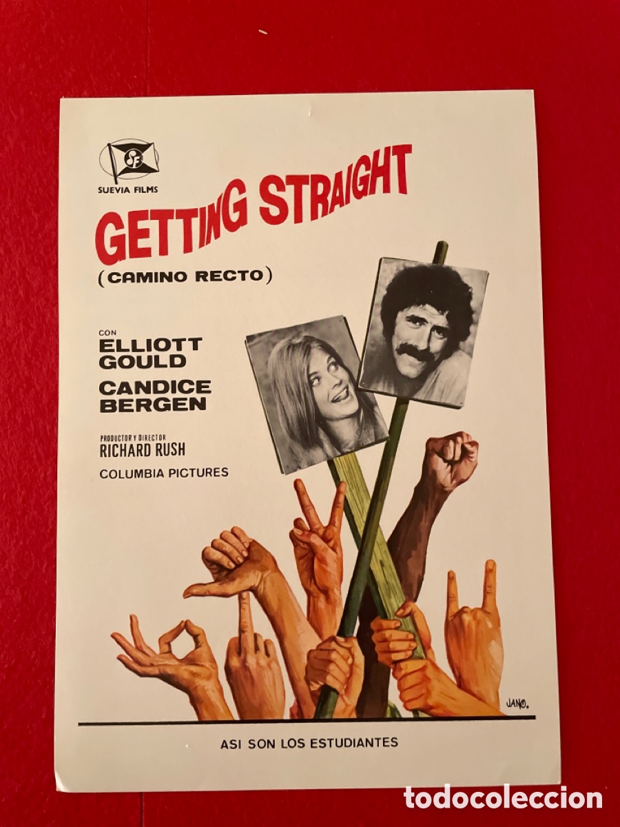Kino: GETTING STRAIGHT GU&Iacute;A ORIGINAL DE CINE SS3
