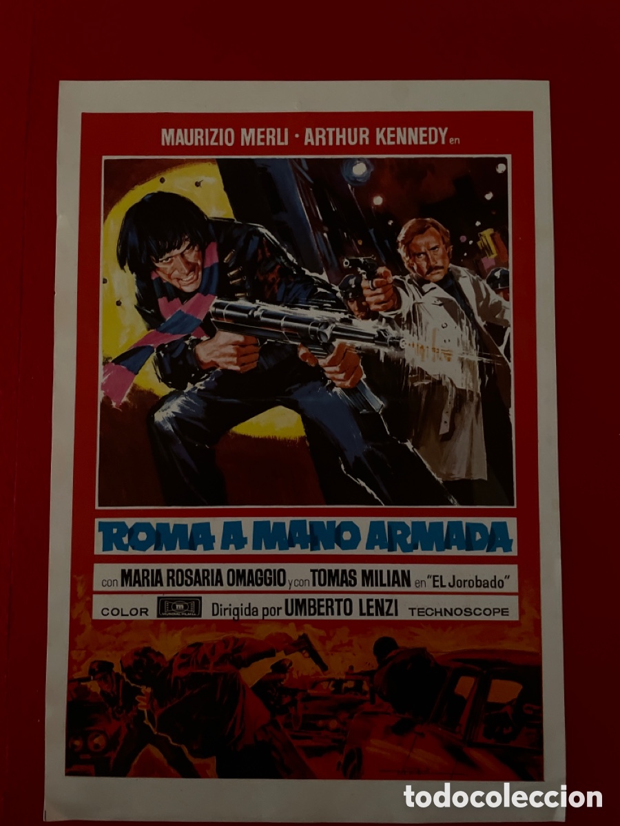 Kino: ROMA A MANO ARMADA GU&Iacute;A ORIGINAL DE CINE SS5