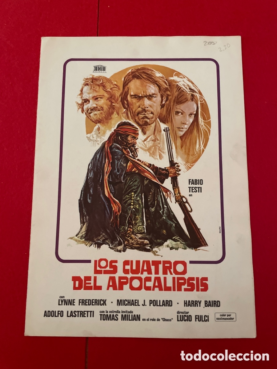 Kino: LOS CUATRO DEL APOCALIPSIS GU&Iacute;A ORIGINAL DE CINE SS6