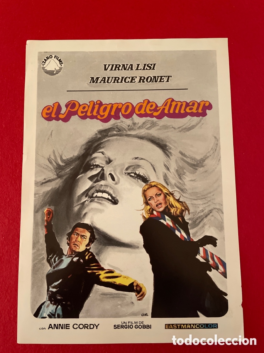 Cinema: EL PELIGRO DE AMAR GU&Iacute;A ORIGINAL DE CINE SS7