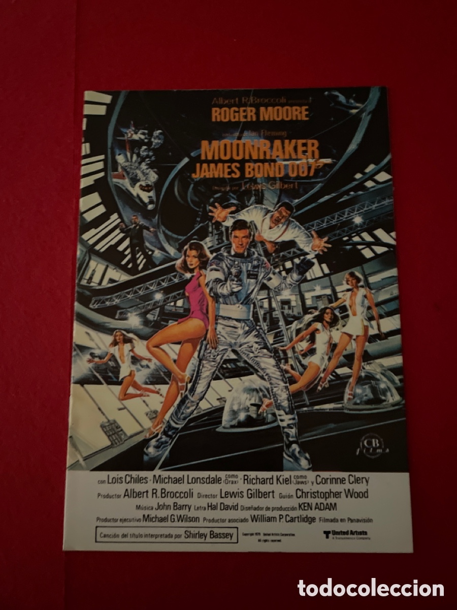 Kino: MOONRAKER GU&Iacute;A ORIGINAL DE CINE SS6