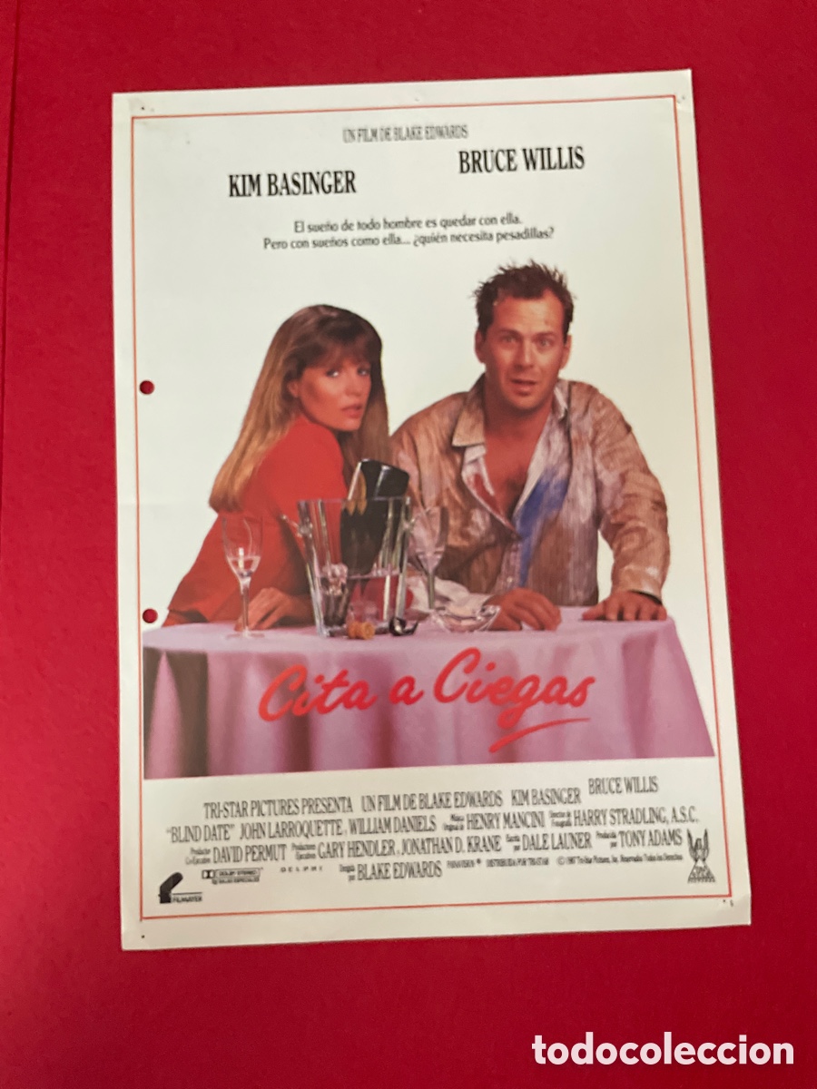 Kino: CITA A CIEGAS GU&Iacute;A ORIGINAL DE CINE SS8