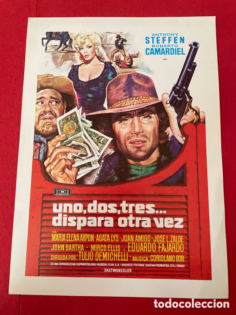 Cinema: UNO DOS TRES DISPARA OTRA VEZ GU&Iacute;A ORIGINAL DE CINE SS7