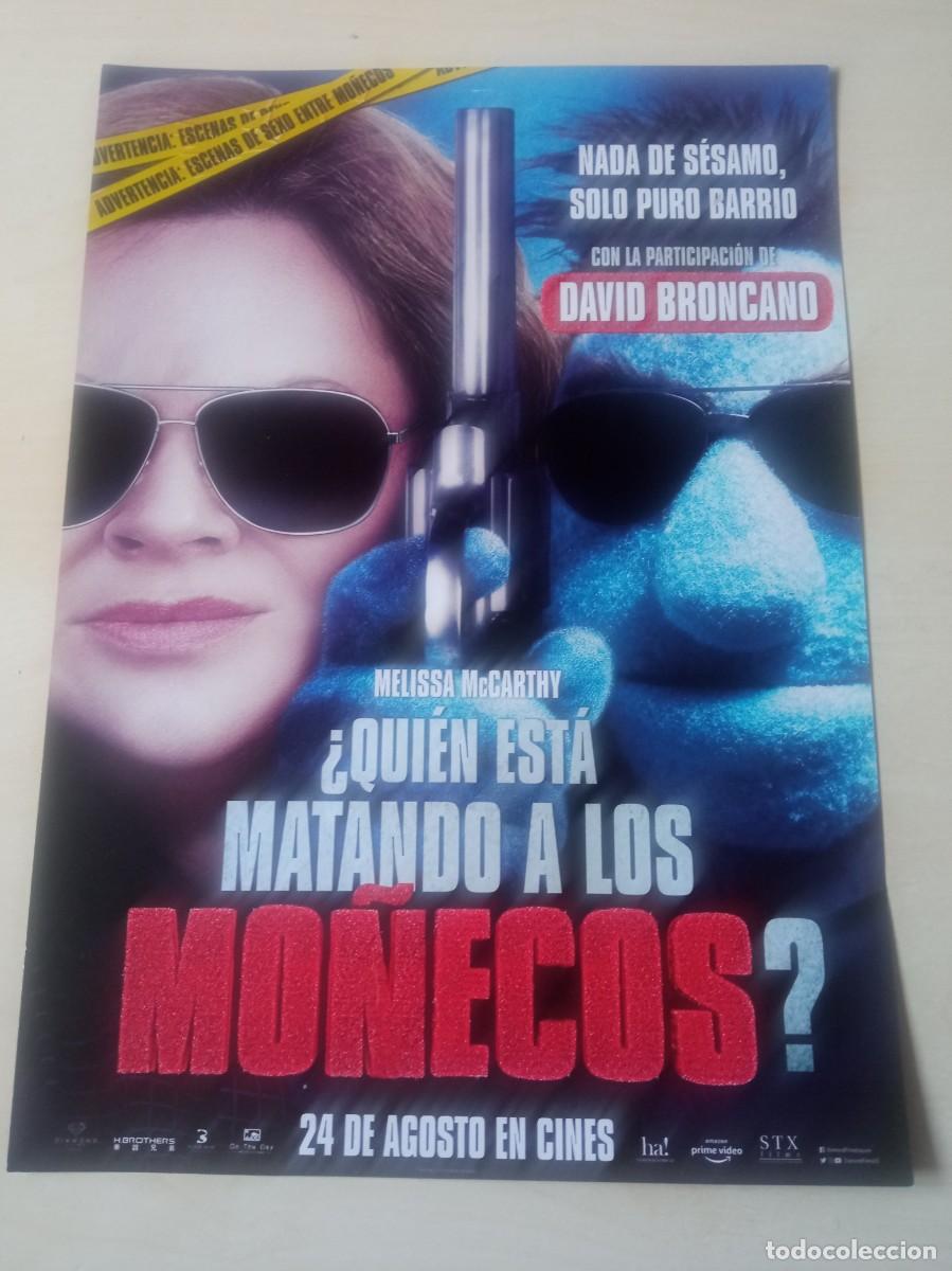 Cinema: &iquest;QUIEN ESTA MATANDO A LOS MO&Ntilde;ECOS? (GUIA ORIGINAL DE CINE SIMPLE) (PEDIDO MINIMO 5 E.)