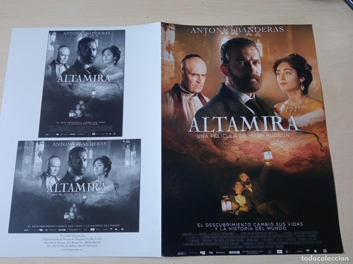 Cinema: ALTAMIRA (GUIA ORIGINAL DE CINE DOBLE) ANTONIO BANDERAS (PEDIDO MINIMO 5 E)