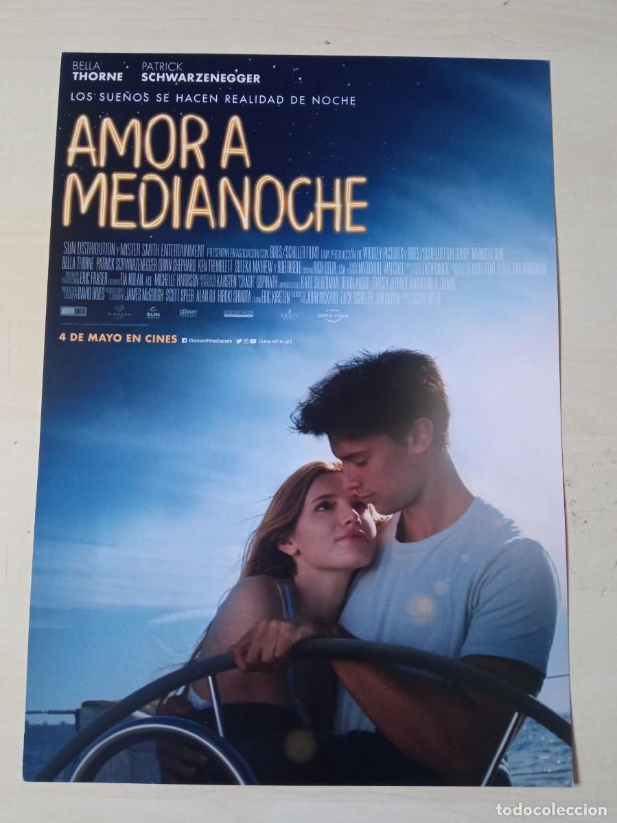 Cinema: AMOR A MEDIANOCHE (GUIA ORIGINAL DE CINE SIMPLE) PATRICK SCHWARZENEGGER (PEDIDO MINIMO 5 E)