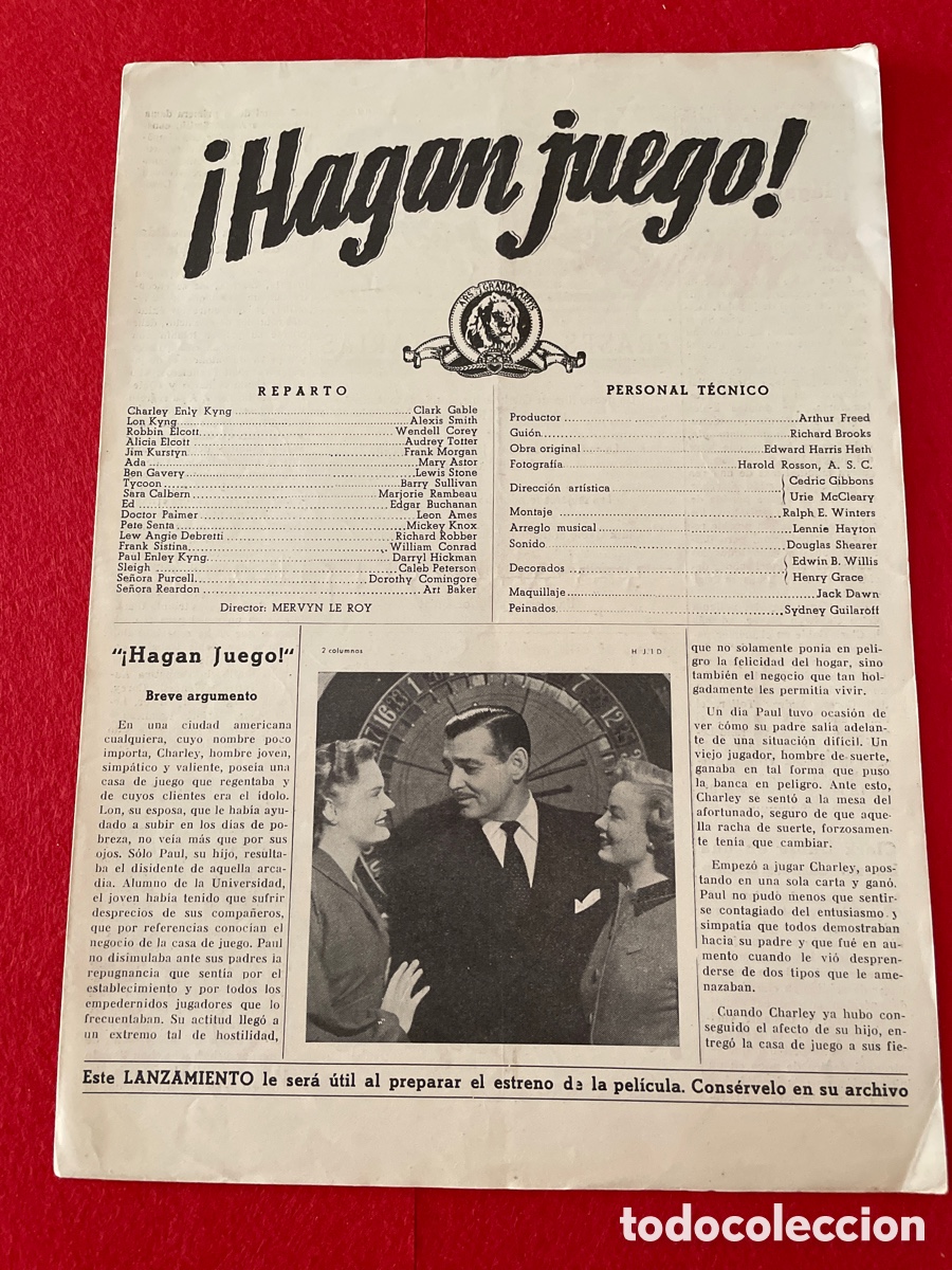 Cine: HAGAN JUEGO GU&Iacute;A ORIGINAL DE CINE SS13