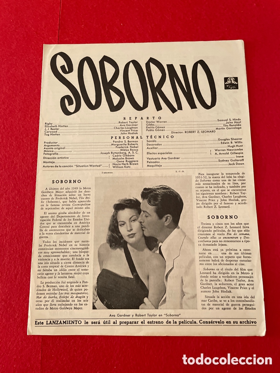 Cinema: SOBORNO GU&Iacute;A ORIGINAL DE CINE SS14
