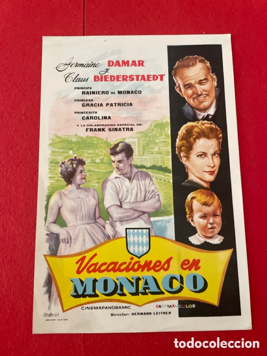 Kino: VACACIONES EN M&Oacute;NACO GU&Iacute;A ORIGINAL DE CINE SS14