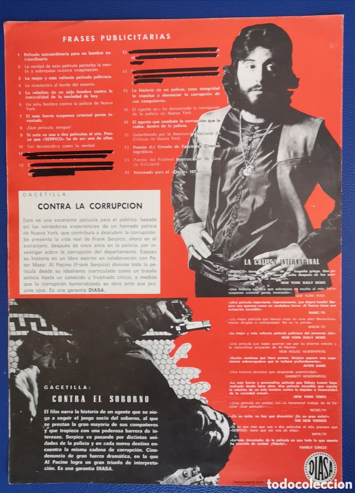 Cine: SERPICO - AL PACINO - Foto 3