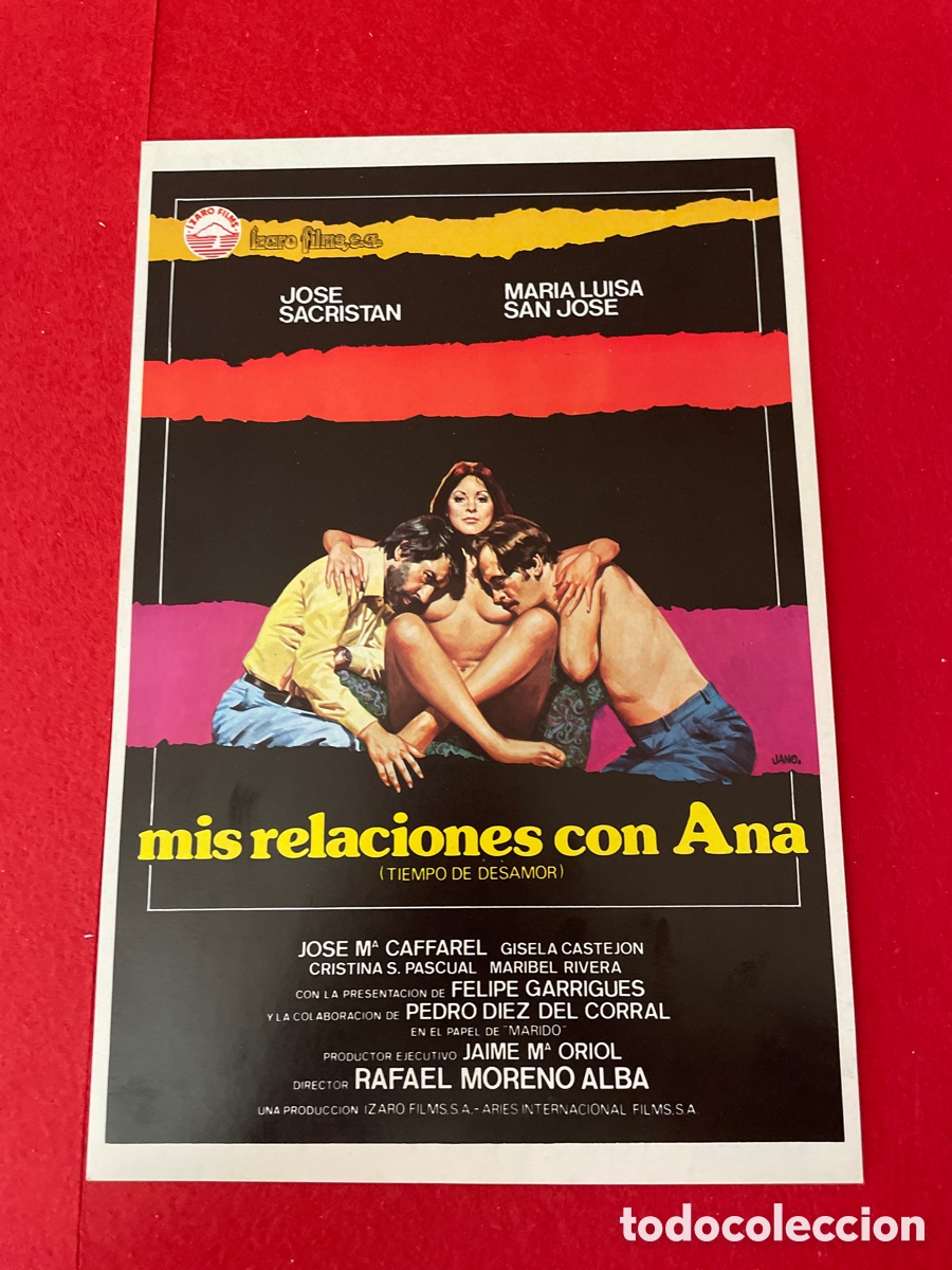 Cine: MIS RELACIONES CON ANA GU&Iacute;A ORIGINAL DE CINE SS16