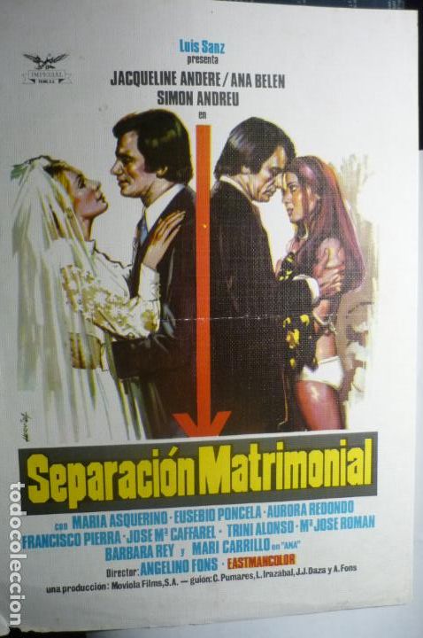 Cine: guia separacion matrimonial.-ana belen