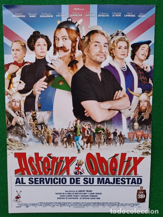 Cine: ASTERIX & OBELIX AL SERVICIO DE SU MAJESTAD GU&Iacute;A ORIGINAL DE CINE J13