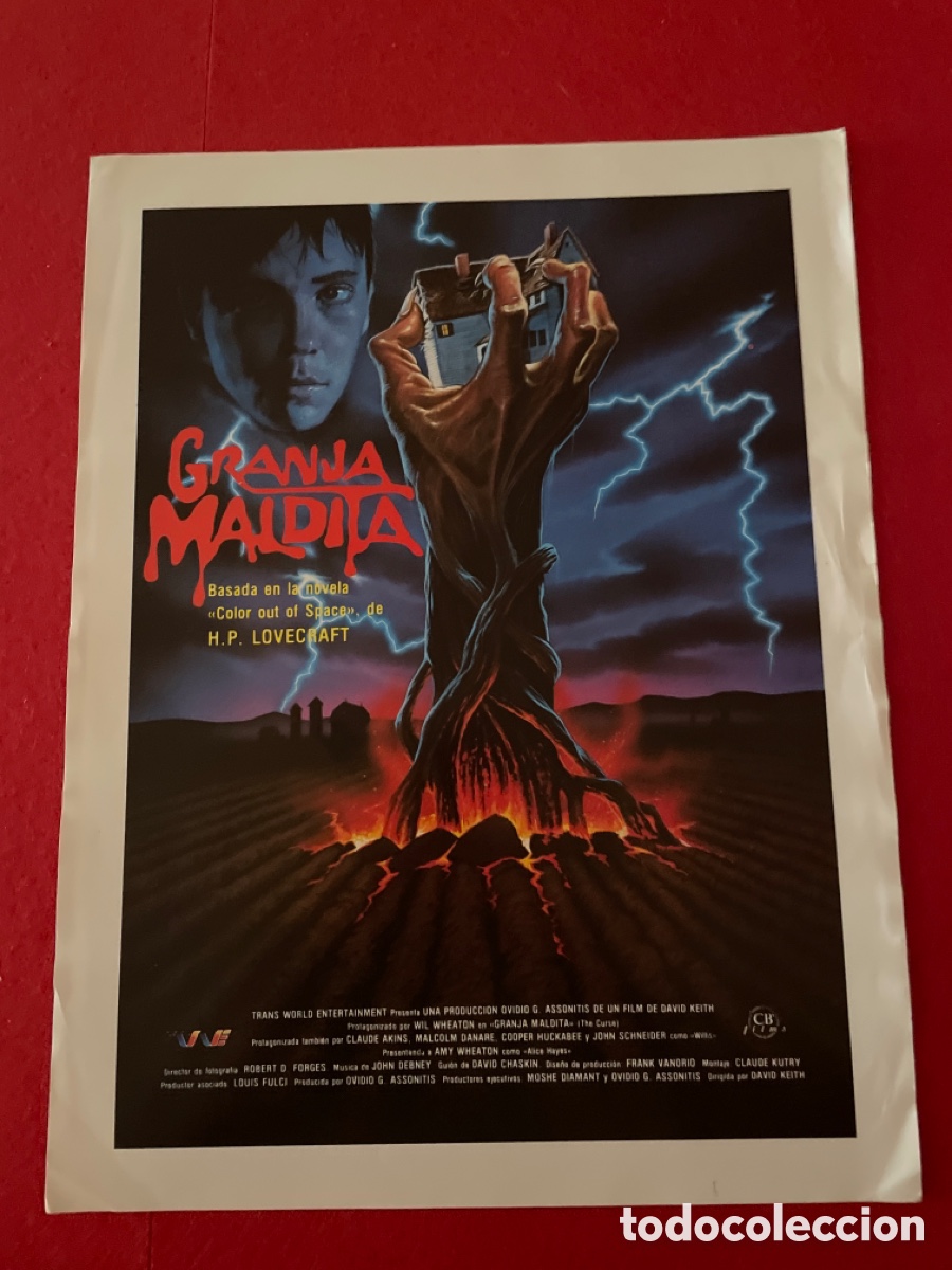 Cin&eacute;ma: GRANJA MALDITA GU&Iacute;A ORIGINAL DE CINE SS16